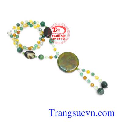 Chuỗi cổ mã não dịu dàng tinh tế