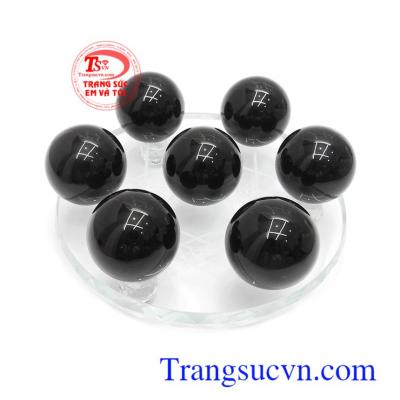 Thất tinh trận đen Obsidian thiên nhiên, thất tinh trận phong thủy tốt