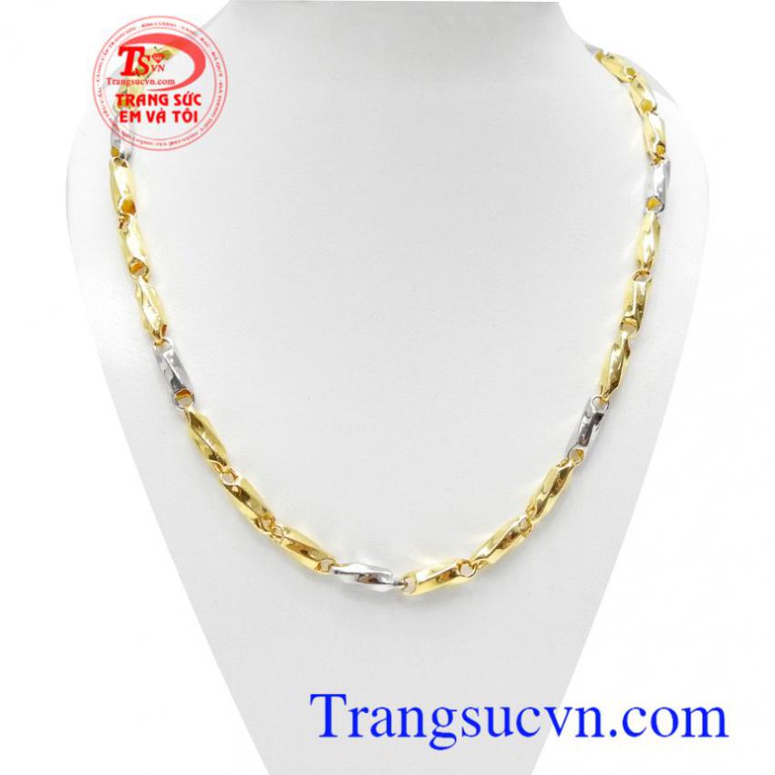Dây chuyền nam vàng 10k phong cách
