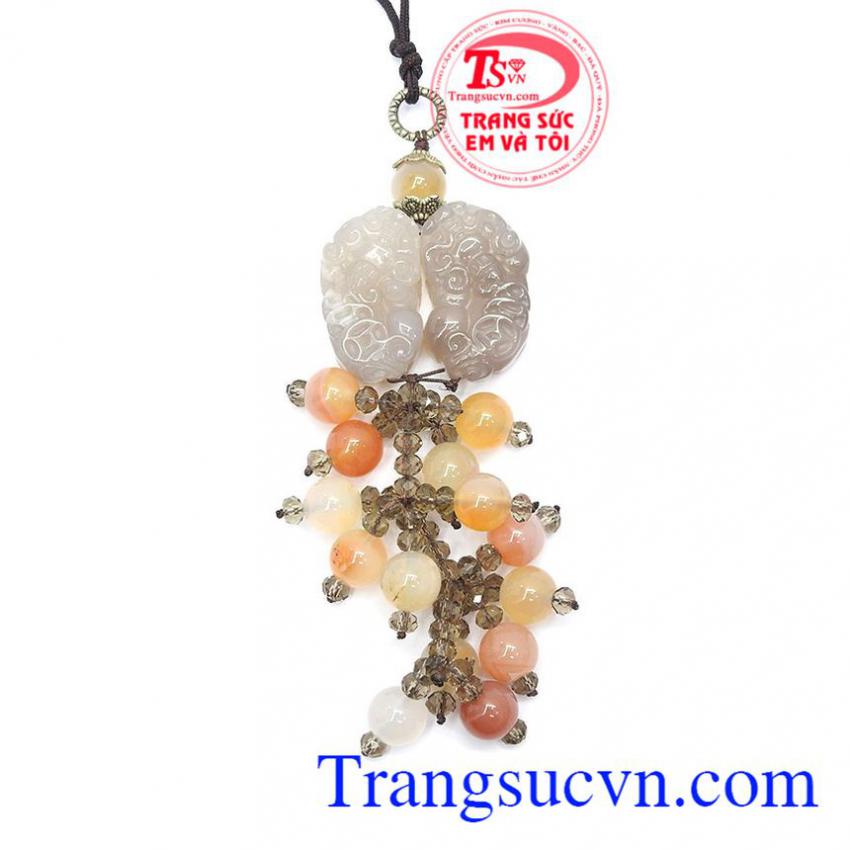 Móc treo ô tô đôi tỳ hưu