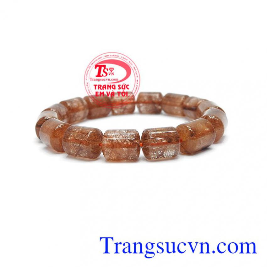 Chuỗi thạch anh tóc lu thống thịnh vượng