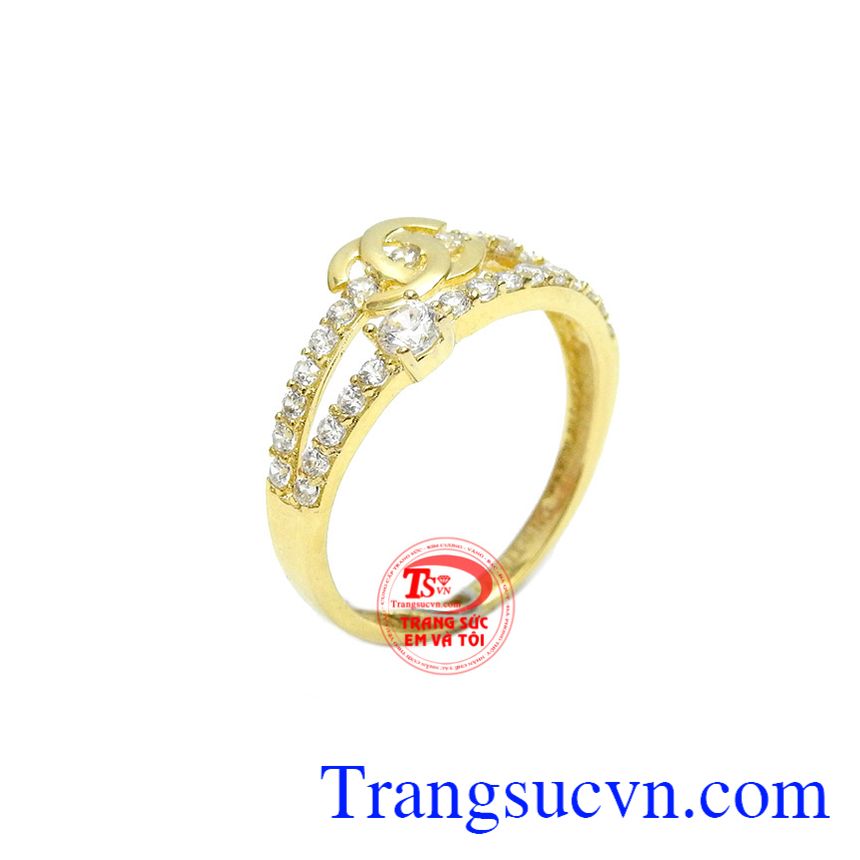 Nhẫn nữ thời trang vàng 10k