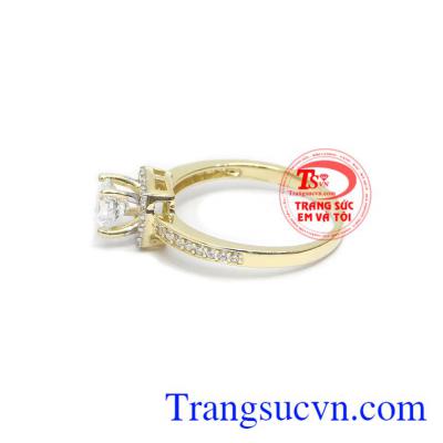 Nhẫn nữ vàng tây đẹp