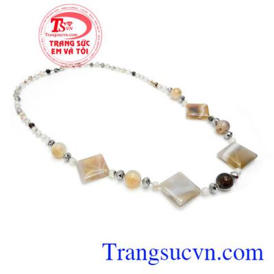 Chuỗi cổ mã não thời trang