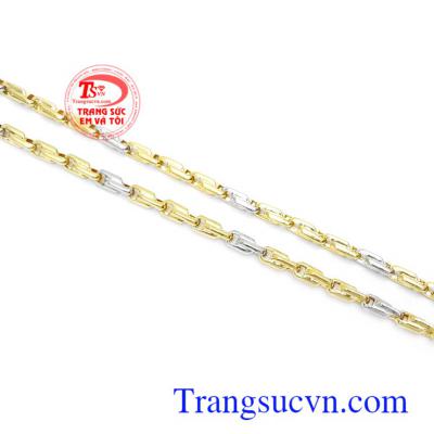 Dây chuyền nam vàng tây chế tác công nghệ cao, bền đẹp và tinh tế