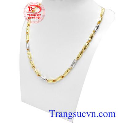 Dây chuyền nam vàng 10k phong cách bền đẹp, chất lượng, chế tác công nghệ cao