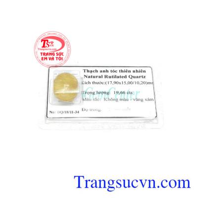 Thạch anh tóc vàng là biểu tượng của sự thịnh vượng, thăng tiến, may mắn trong tình duyên