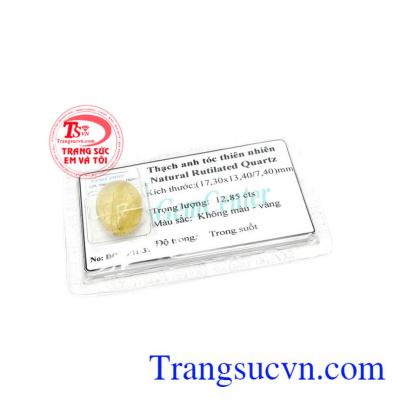 Thạch anh tóc vàng phù hợp với người mệnh kim, thủy