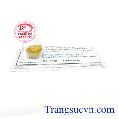 Thạch anh tóc ép vỉ tài lộc, giao hàng nhanh trên toàn quốc