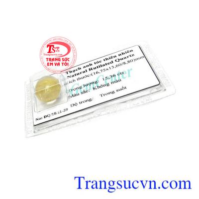 Thạch anh tóc vàng ép vỉ đẹp, giao hàng nhanh trên toàn quốc