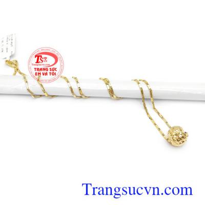 Bộ dây chuyền vàng tây