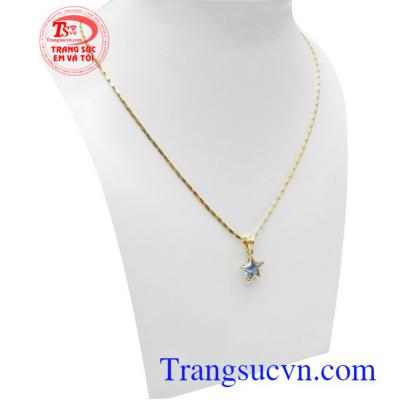 Bộ dây chuyền nữ vàng 10k sang trọng