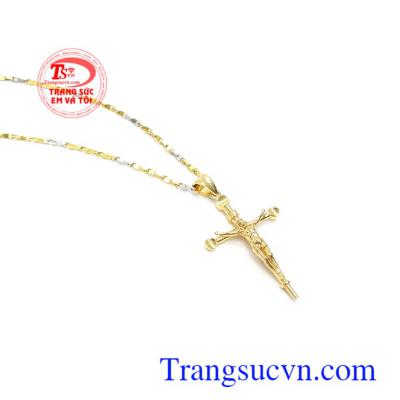 Bộ dây chuyền nam thánh giá sang trọng, tinh tế