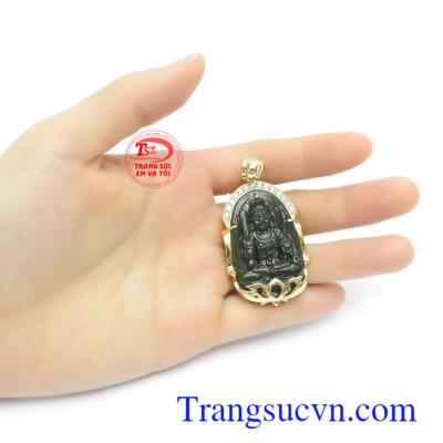 Mặt phật Nephrite phù hợp người mệnh mộc, hỏa