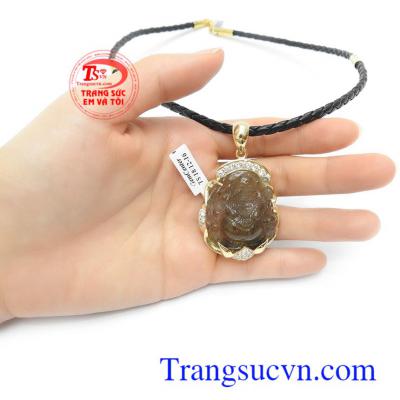 Bộ dây phật Di Lặc thạch anh tóc thiên nhiên