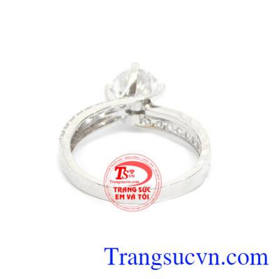 Nhẫn nữ vàng tây dành cho phái đẹp phù hợp làm quà tặng sinh nhật hoặc trong các dịp ý nghĩa