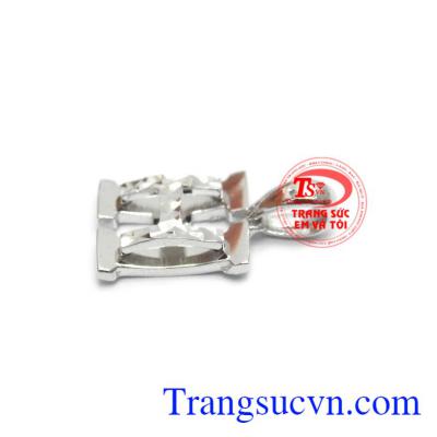 Mặt dây chuyền chữ H xinh xắn 10k Hàn quốc, bảo hành 6 tháng, giao hàng nhanh trên toàn quốc