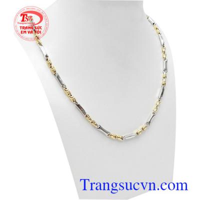 Dây chuyền Italy 18k quyền lực dễ dàng kết hợp nhiều phong cách thời trang khác nhau nên được phái mạnh đặc biệt ưa chuộng
