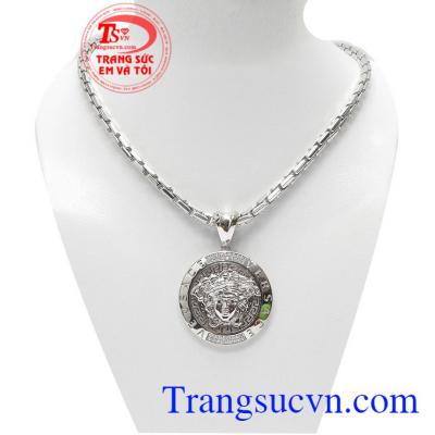 Bộ dây chuyền chữ H đẳng cấp là sản phẩm bộ dây chuyền nam đẳng cấp được thiết kế 3D đẹp, sang trọng
