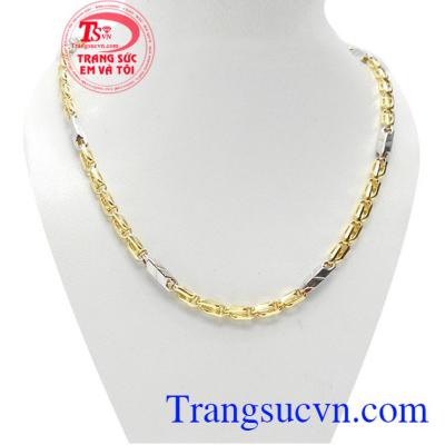 Dây chuyền nam vàng mạnh mẽ là sản phẩm dây chuyền nam sang trọng được thiết kế đẹp, được nhiều người ưa thích