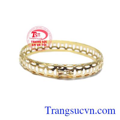 Vòng tay vàng tây kim tiền đẹp, bảo hành 6 tháng, giao hàng nhanh trên toàn quốc