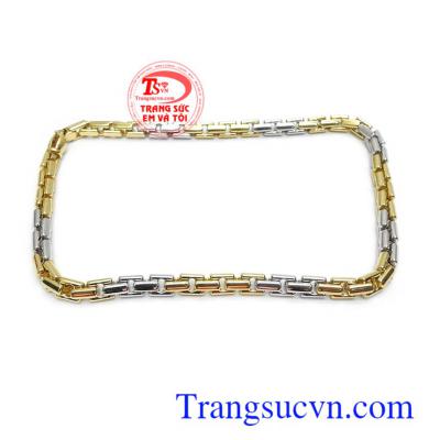 Dây chuyền nam vàng tây 18k Italy