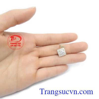 Mặt dây chuyền nữ đính đá xinh xắn