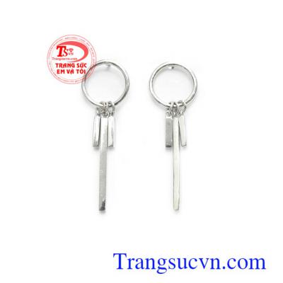 Hoa tai Hàn Quốc 10k phong cách nhập khẩu nguyên chiếc kiểu dáng đẹp, chất lượng cao, hoa tai nữ vàng trắng