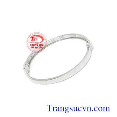 Vòng tay nữ vàng Italy sang trọng