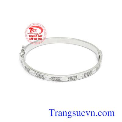 Vòng tay Italy 10k thời thượng nhập khẩu nguyên chiếc bền đẹp, sang trọng