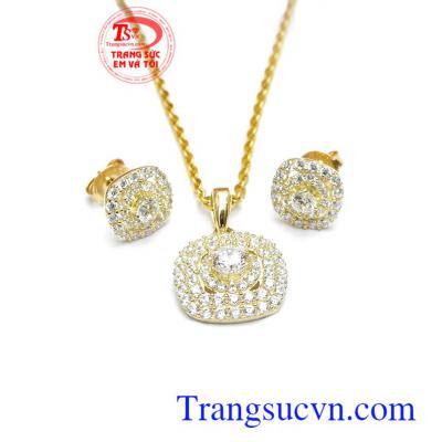 Bộ dây chuyền vàng tây uy tín, chất lượng, bảo hành 06 tháng