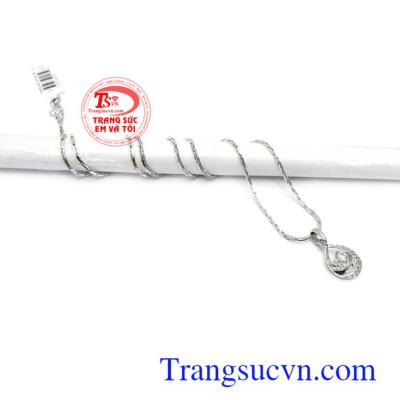 Bộ dây nữ vàng trắng dễ thương là món quà tặng tuyệt vời dành tặng người yêu thương