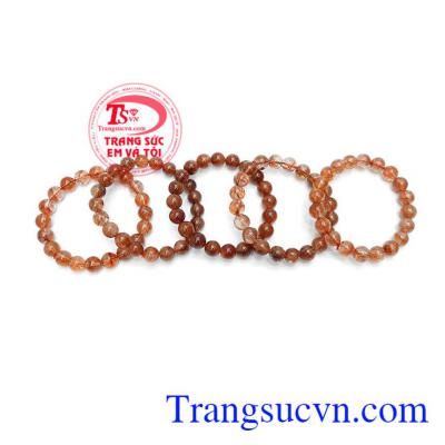 Thạch anh tóc đỏ nâu tài lộc, giao hàng nhanh trên toàn quốc