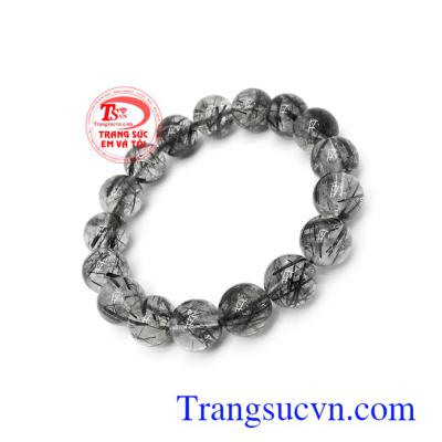 Chuỗi thạch anh tóc may mắn 12 ly