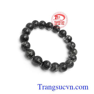 Thạch anh tóc đen là viên đá hộ thân mạnh mẽ giúp bạn phòng tránh tà khí và sự quấy nhiễu của các hư khí xung quanh