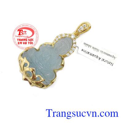 Đá aquamarine đem lại nhiều may mắn, sức khỏe, thịnh vượng cho người đeo