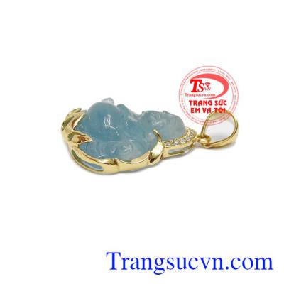 Mặt dây chuyền nam chạm khắc bọc vàng 14k sáng bóng đảm bảo chất lượng hợp thời trang, sang trọng