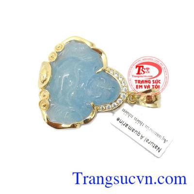 Mặt dây chuyền nam chạm khắc bọc vàng 14k sáng bóng đảm bảo chất lượng hợp thời trang, sang trọng