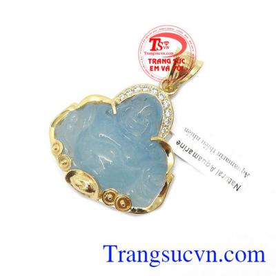 Mặt dây chuyền phật di lặc hoan hỉ, vui vẻ mang lại hạnh phúc cho người đeo