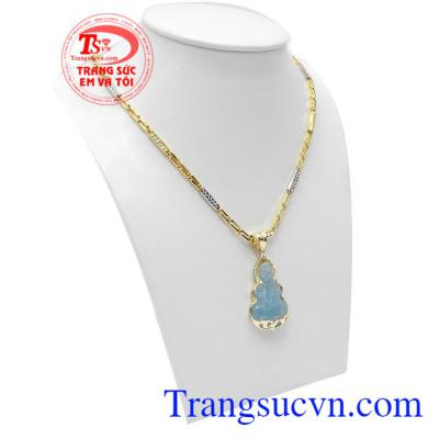 Bộ dây chuyền aquamarine là sản phẩm bộ dây chuyền được các bạn nam ưa thích. Bộ dây chuyền aquamarine