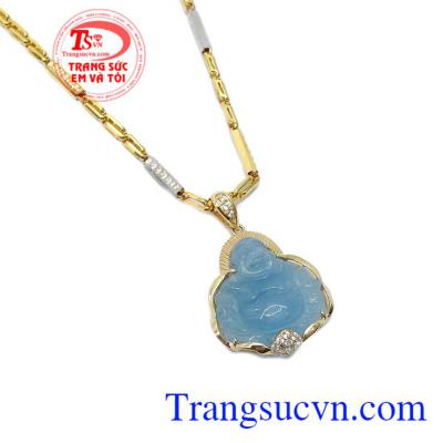 Mặt dây chuyền nam chạm khắc bọc vàng 14k sáng bóng đảm bảo chất lượng hợp thời trang, sang trọng