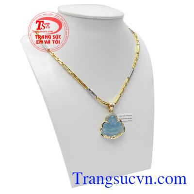 Bộ dây chuyền phật di lặc đẹp kiểu dáng sang trọng, phong cách