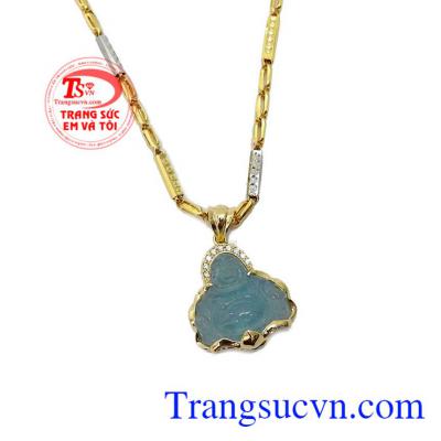 Mặt dây chuyền nam chạm khắc bọc vàng 14k sáng bóng đảm bảo chất lượng hợp thời trang, sang trọng