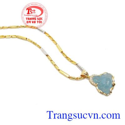 Bộ dây chuyền phật di lặc vàng, giao hàng nhanh trên toàn quốc