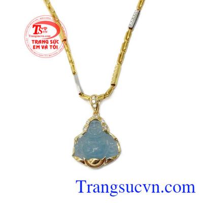 Mặt dây chuyền nam chạm khắc bọc vàng 14k sáng bóng đảm bảo chất lượng hợp thời trang, sang trọng