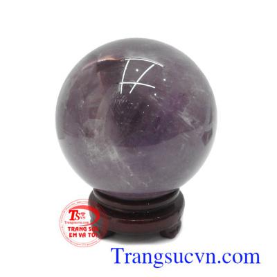 Cầu thạch anh tím tài lộc 12cm là biểu tượng cho trí tuệ sự may mắn và quyền lực, vì vậy trưng cầu phong thủy trong nhà hoặc nơi làm việc sẽ giúp chủ nhân luôn gặp may mắn, bình an và hạnh phúc