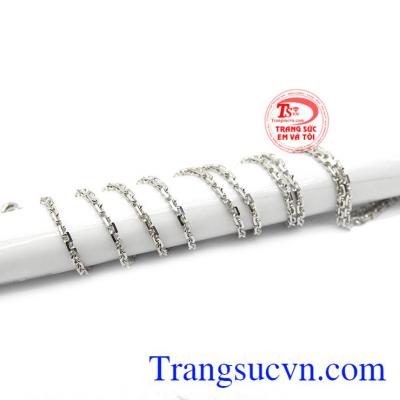 Sản phẩm bảo hành uy tín, giao hàng toàn quốc. Dây chuyền nữ Italy cá tính.