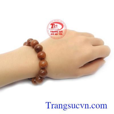 Chuỗi thạch anh tóc thịnh vượng 12 ly thời trang sang trọng