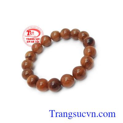 Chuỗi tay thạch anh tóc là món quà ý nghĩa dành tặng người yêu thương