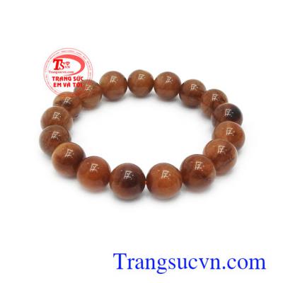 Chuỗi thạch anh tóc thịnh vượng 12 ly màu sắc đẹp, chất lượng cao, đeo hợp thời trang và phong thủy